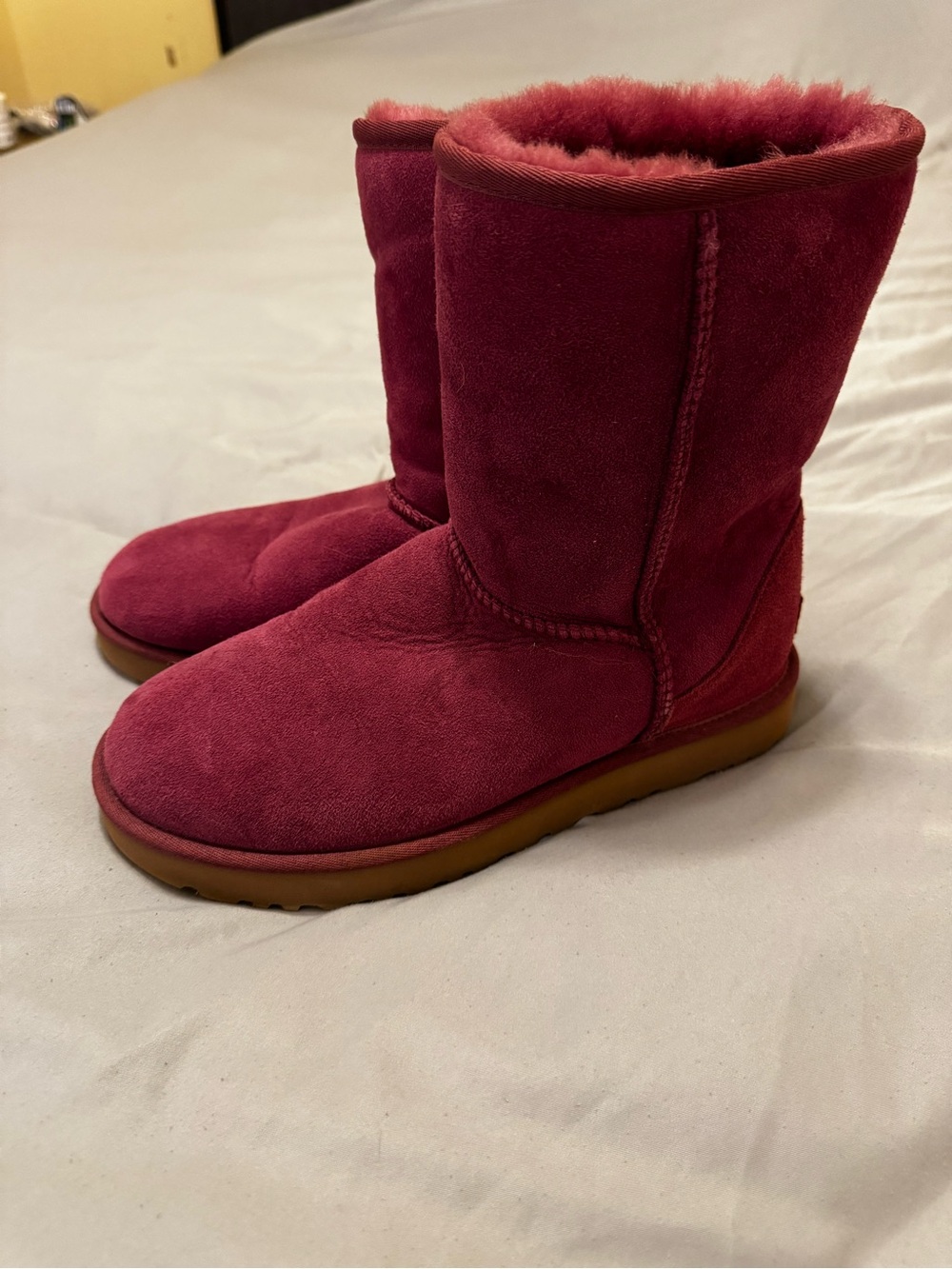 Purple UGG boots